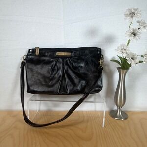 Timi & Leslie Black Faux Leather‎ Crossbody Bag Stylish Everyday Purse